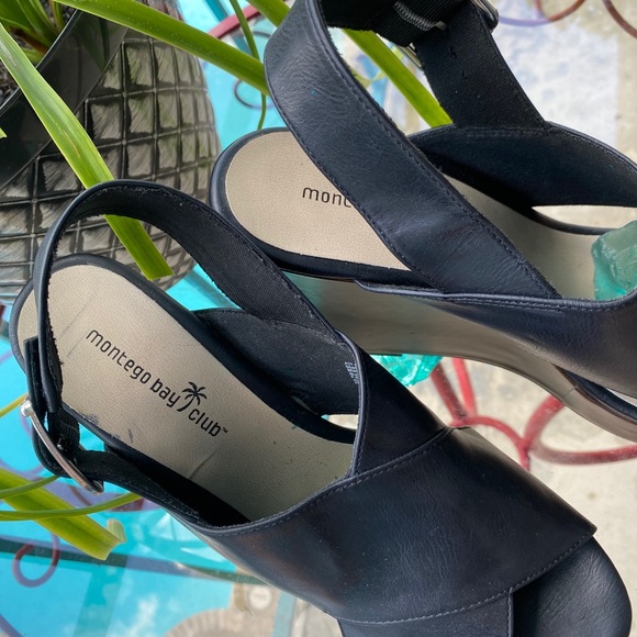 MONTEGO BAY WEDGES Size  9 - Picture 3 of 5
